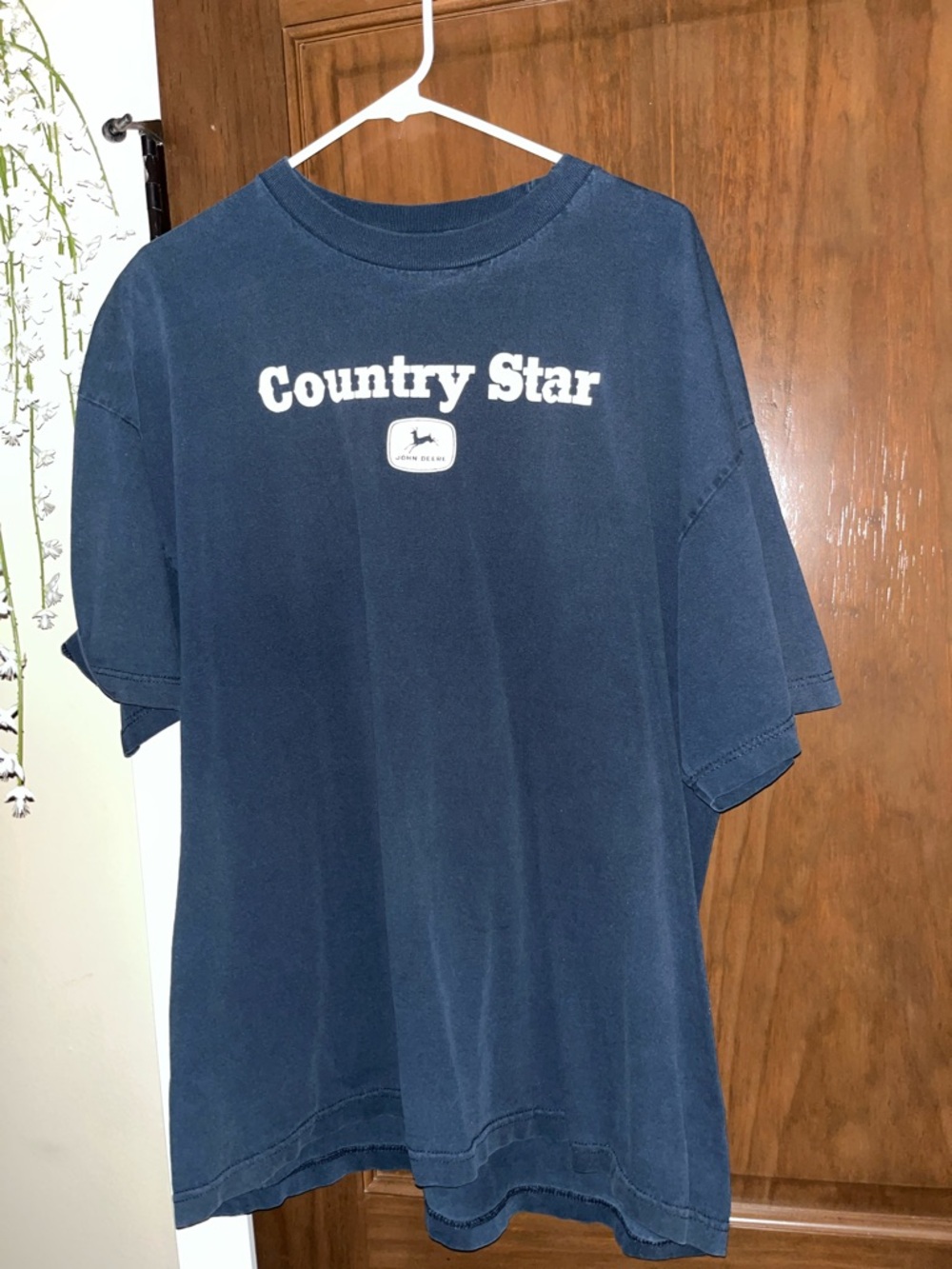 Source Unknown Navy "Country Star" Short Sleeve Tee